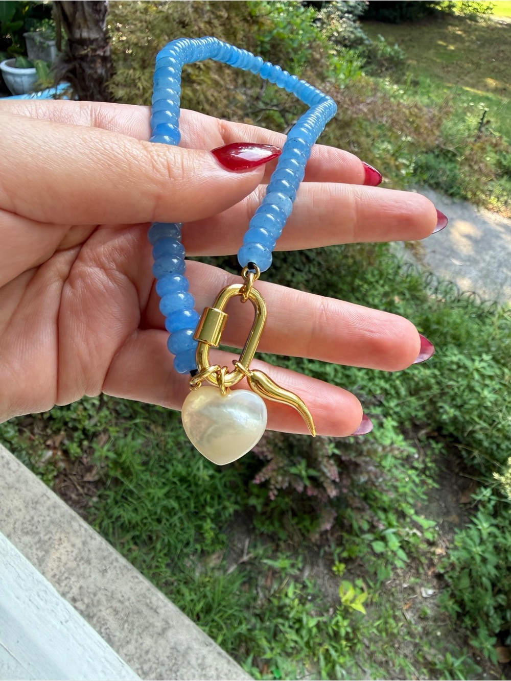 Madewell Carabiner Heart Necklace